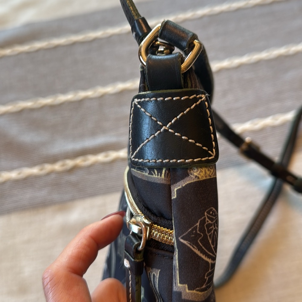 Disney X Dooney & Bourke Haunted Mansion Portraits NylonCrossbody Bag - Picture 8 of 14